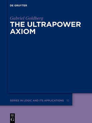 cover image of The Ultrapower Axiom